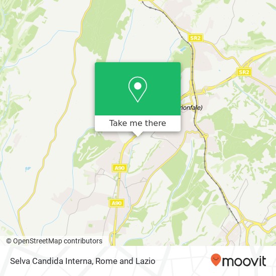 Selva Candida Interna map