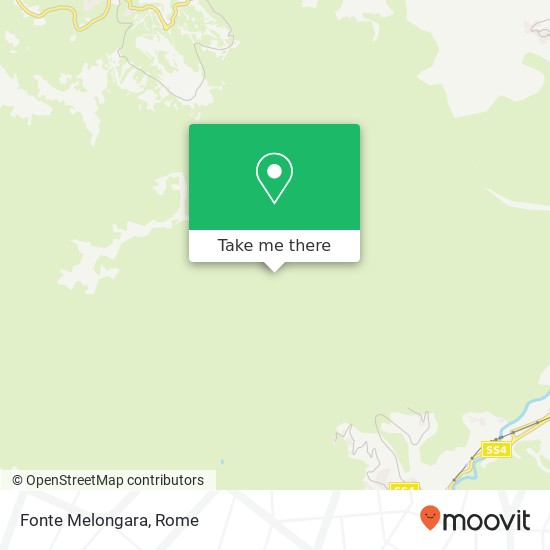 Fonte Melongara map