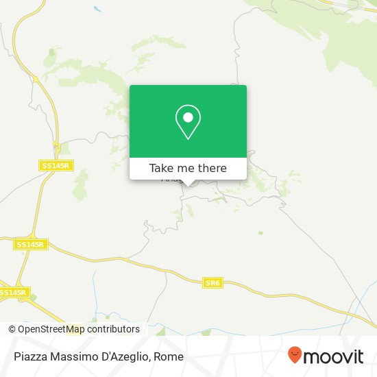 Piazza Massimo D'Azeglio map