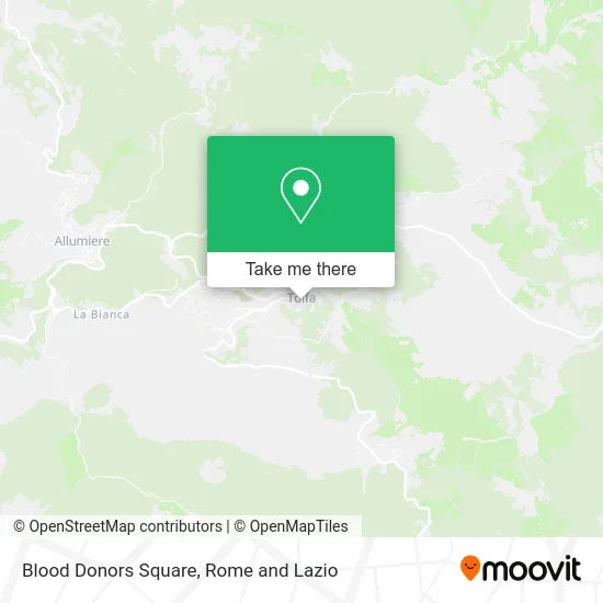 Blood Donors Square map