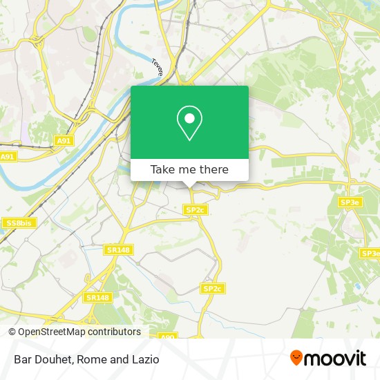 Bar Douhet map