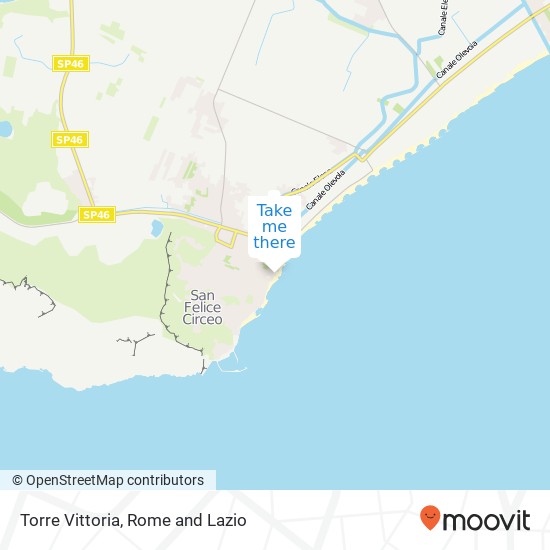 Torre Vittoria map