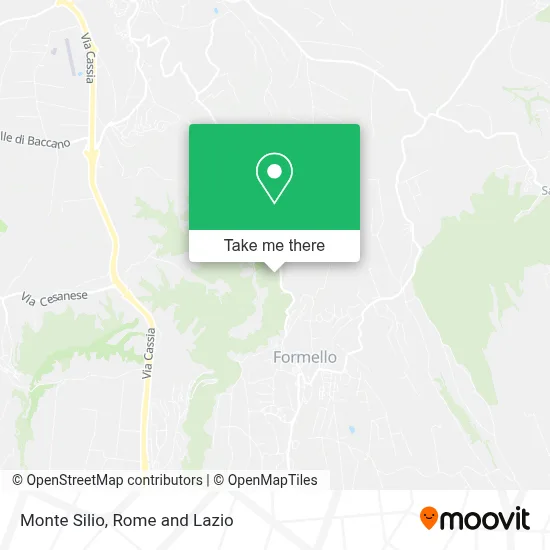 Monte Silio map