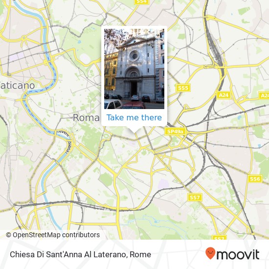 Chiesa Di Sant'Anna Al Laterano map
