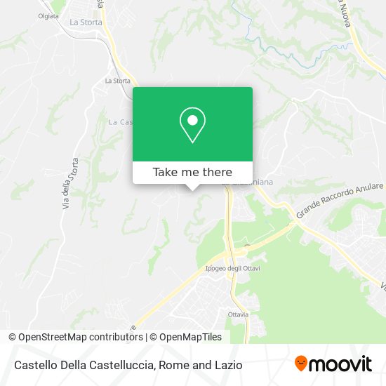 Castello Della Castelluccia map