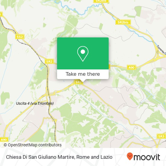 Chiesa Di San Giuliano Martire map