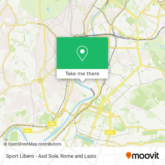 Sport Libero - Asd Sole map