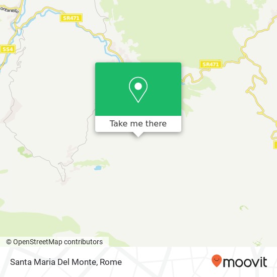 Santa Maria Del Monte map