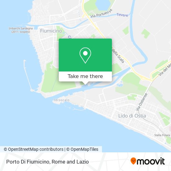 Porto Di Fiumicino map