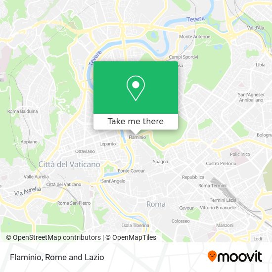 Flaminio map