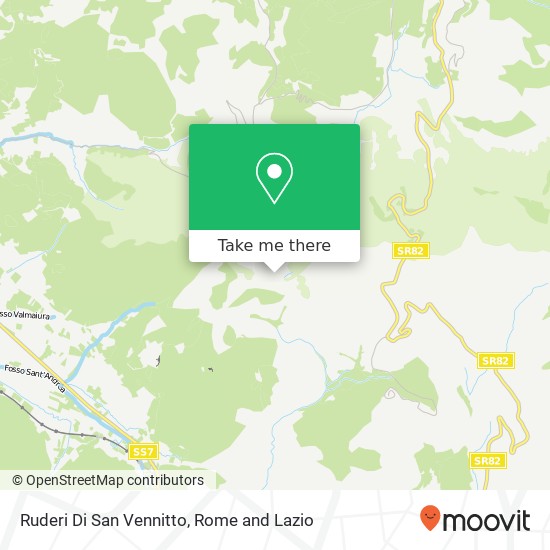Ruderi Di San Vennitto map