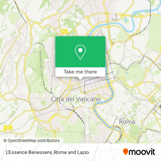 L'Essence Benessere map