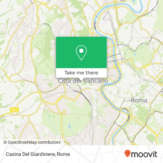 Casina Del Giardiniere map