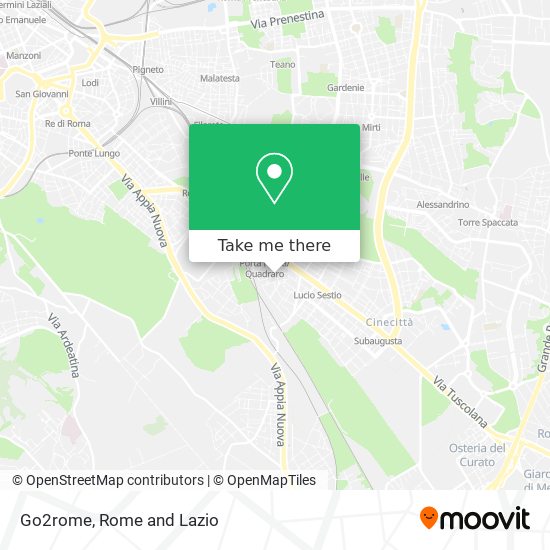 Go2rome map