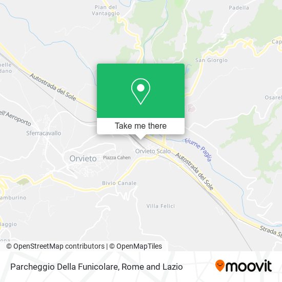 Parcheggio Della Funicolare map