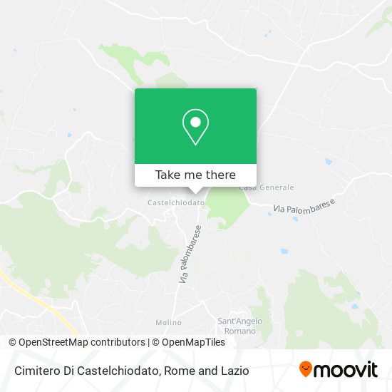 Cimitero Di Castelchiodato map