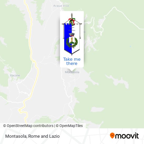 Montasola map