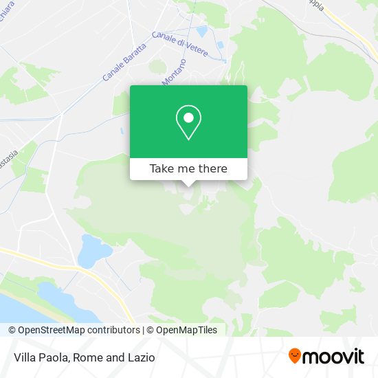 Villa Paola map