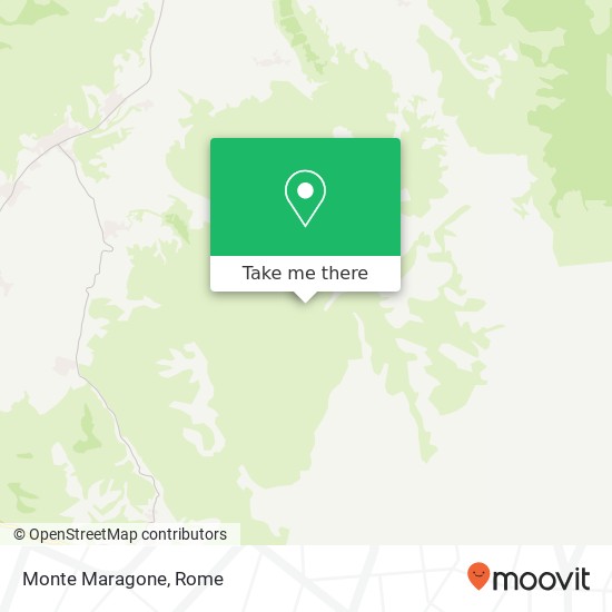 Monte Maragone map