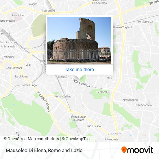 Mausoleo Di Elena map