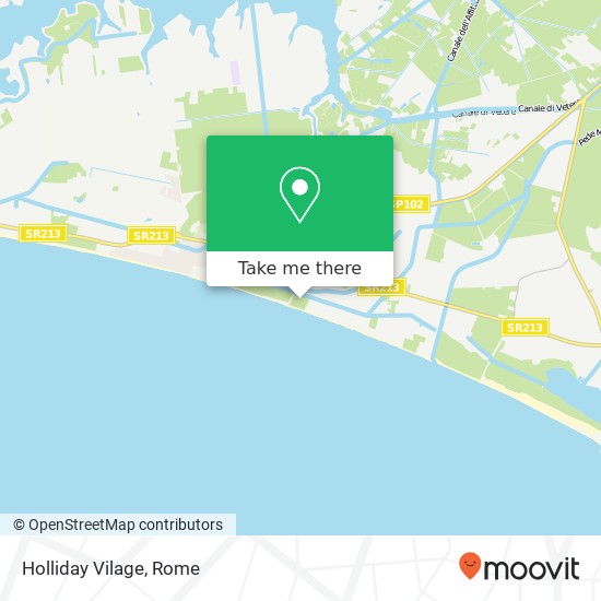 Holliday Vilage map