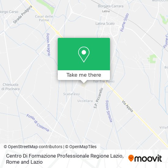 Centro Di Formazione Professionale Regione Lazio map