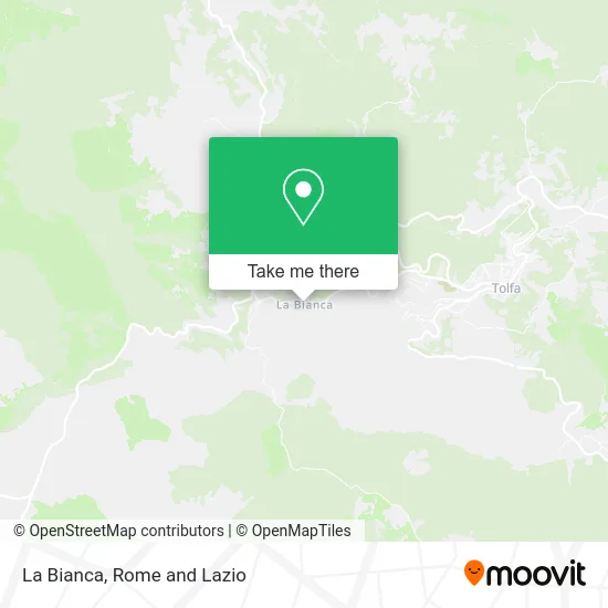 La Bianca map