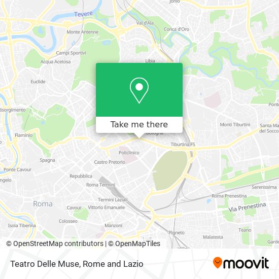 Teatro Delle Muse map