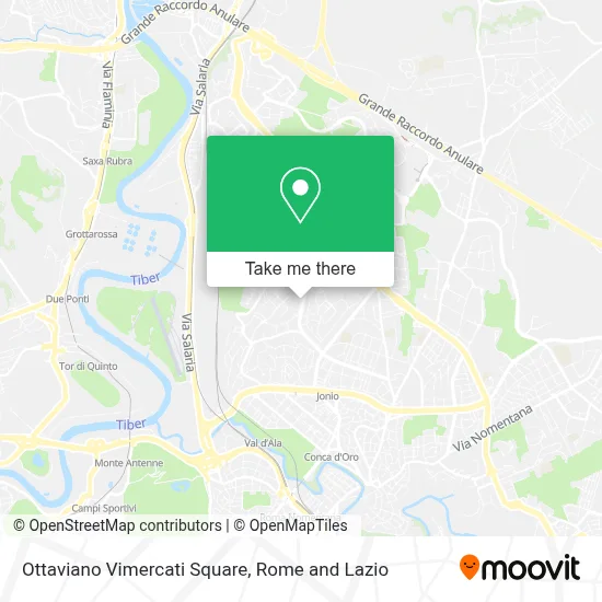 Ottaviano Vimercati Square map