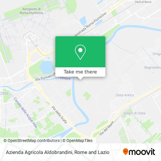 Azienda Agricola Aldobrandini map