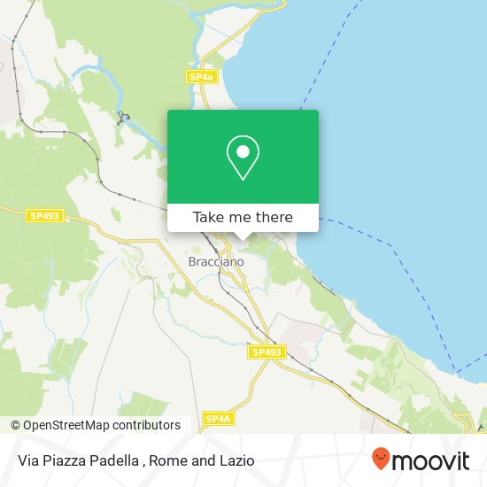 Via Piazza Padella map
