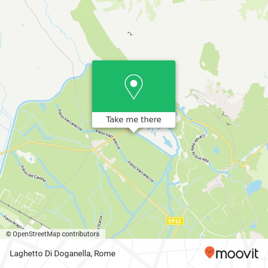 Laghetto Di Doganella map