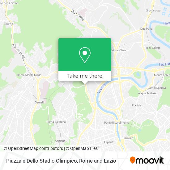 Piazzale Dello Stadio Olimpico map