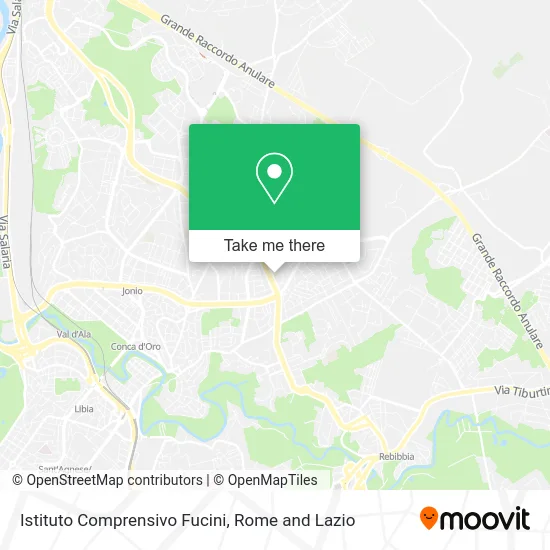 Fucini Comprehensive Institute map