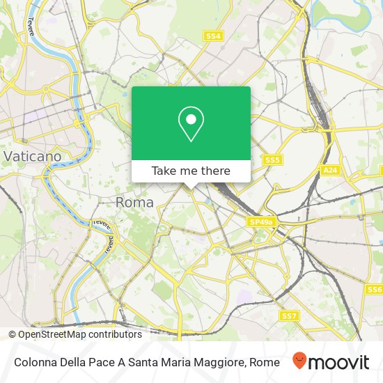 Colonna Della Pace A Santa Maria Maggiore map