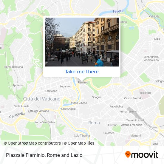 Piazzale Flaminio map