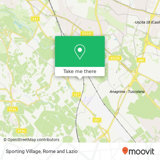 Sporting Village map