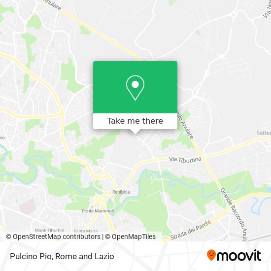 Pulcino Pio map