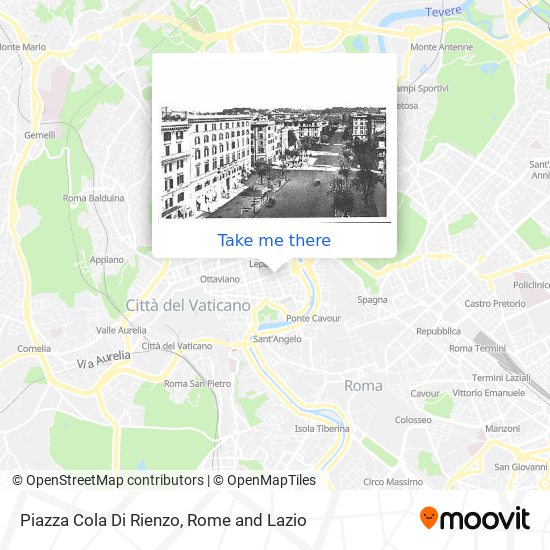 Piazza Cola Di Rienzo map