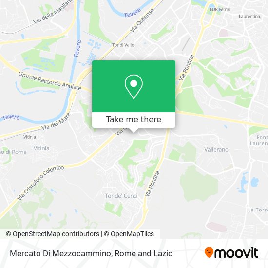 Mercato Di Mezzocammino map