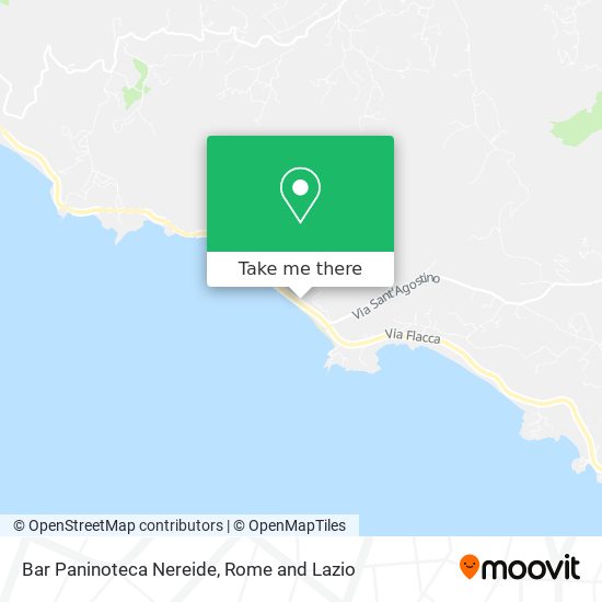 Bar Paninoteca Nereide map