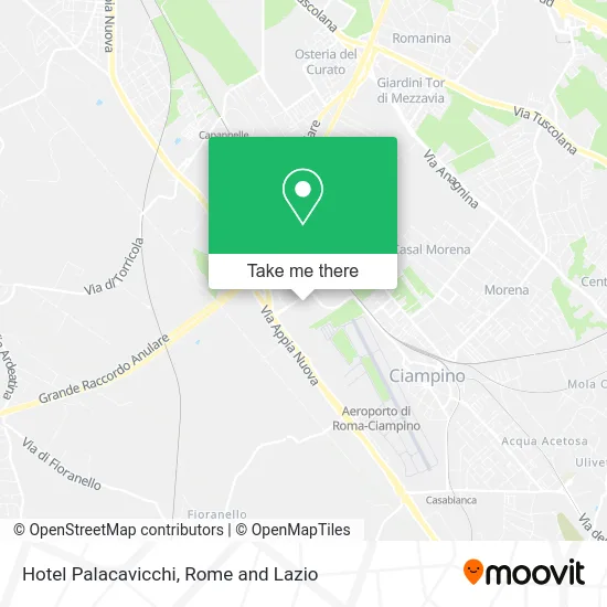 Palacavicchi Hotel map