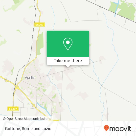 Gattone map