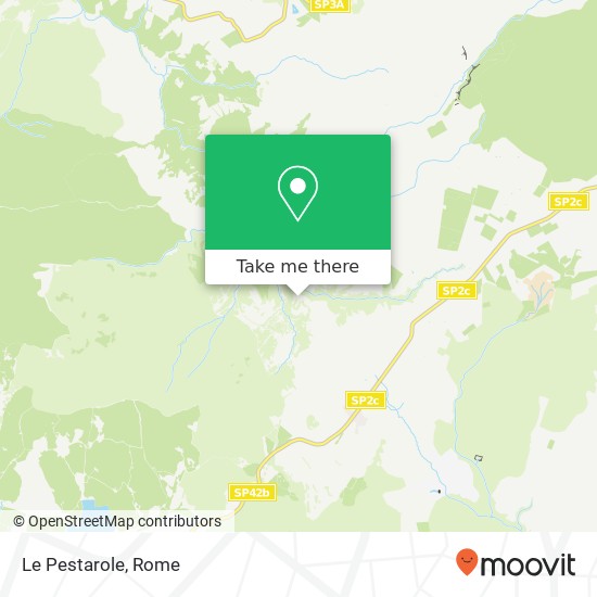 Le Pestarole map