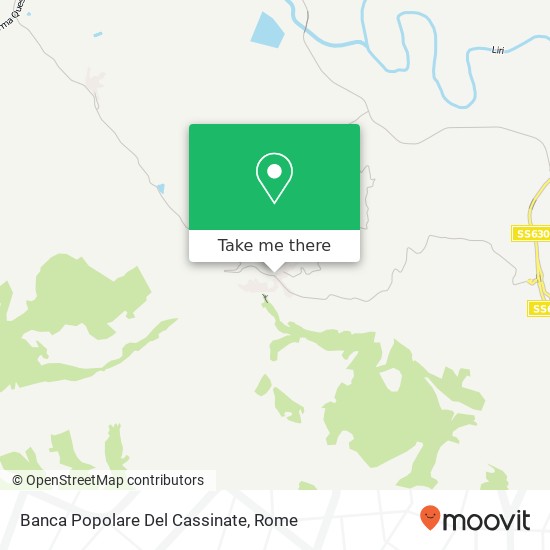 Banca Popolare Del Cassinate map