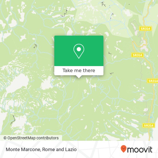 Monte Marcone map