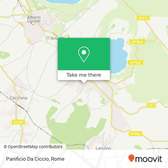 Panificio Da Ciccio map