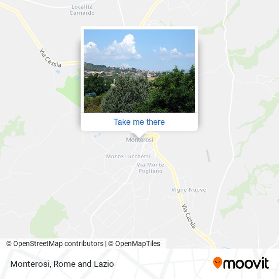 Monterosi map