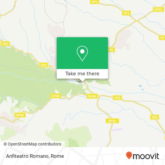 Anfiteatro Romano map