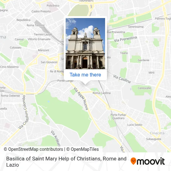 Basilica of Saint Mary Help of Christians map